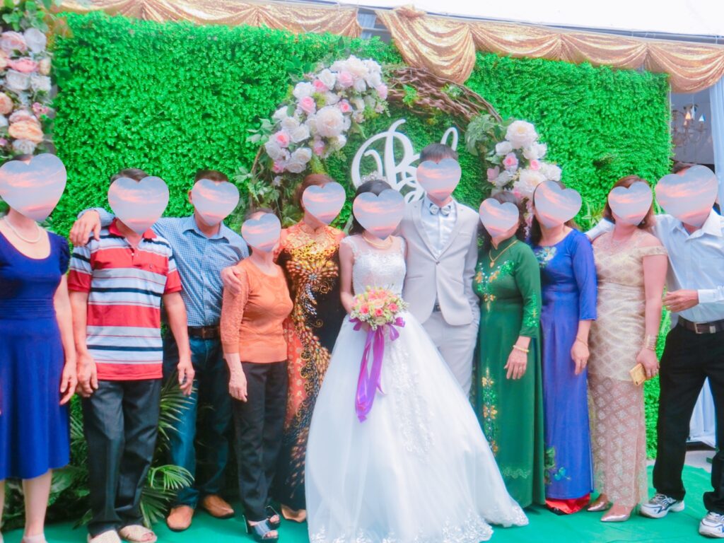 ベトナムでの結婚式